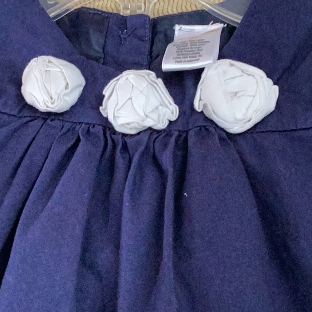 Gymboree size 2 navy and white girls dress